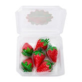 Raindrops Gummy: Liquid Filled Strawberries Gummy - 3.8oz Simple Raindrops
